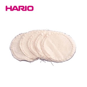 『HARIO』コーヒーサイフォンテクニカ用・サイフォン用ろか布（5枚入り）FS-103 HARIO（ハリオ）