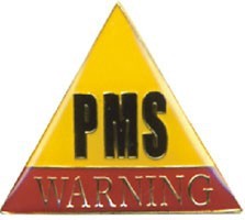 ■ピンバッチ■PMS WARNING