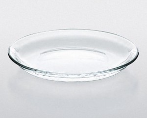 《日本製》アルファ　プレート18【ガラス 皿】【ガラス　プレート】