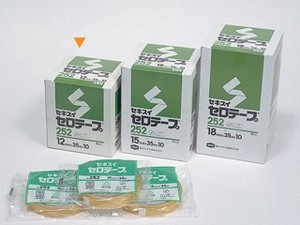 セロテープ　No．252　12×35　1巻パック