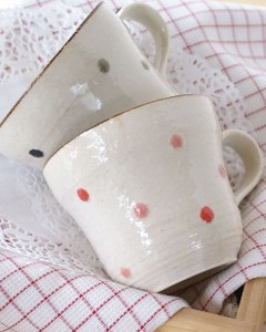 Mug Heart Series Natural Drop Made in Japan