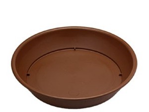 【植木鉢の受け皿です】ビオラデコ受皿6号　チョコブラウン