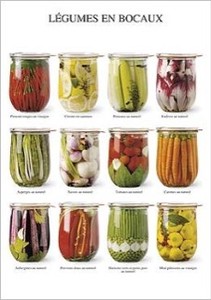 フランス直輸入■ポストカード■Vegetables in jars