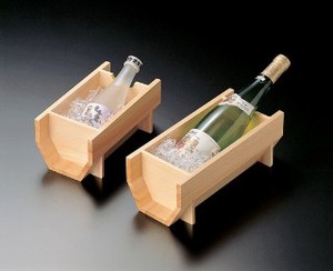 Plain Wood Cold Liquor Cooler/Cool Plain Wood Wine Cooler Japanese Sake Cup Made in Japan