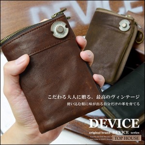 DEVICE Vintage Clamshell Wallet
