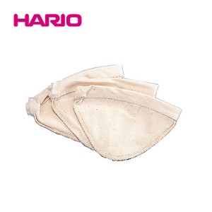 『HARIO』ドリップポット・ウッドネック用ろか布（3枚入）3〜4人用（ハリオ）