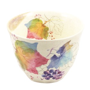 Mino Ware Pottery 1Pc Hana tsumi Sencha Grape