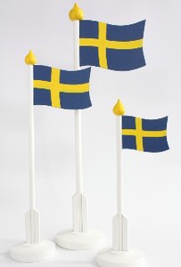 テーブルフラッグ　スウェーデン　3サイズ