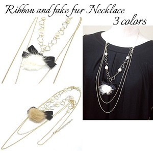 Necklace/Pendant Necklace Ribbon