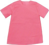 【ATC】衣装ベースシャツ幼児〜小学校低学年用桃 1938