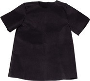 【ATC】衣装ベースシャツ幼児〜小学校低学年用黒 1940