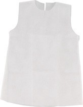 【ATC】衣装ベースワンピース幼児〜小学校低学年用白 1946