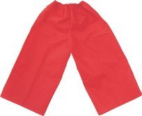 【ATC】衣装ベースズボン幼児〜小学校低学年用赤 1948
