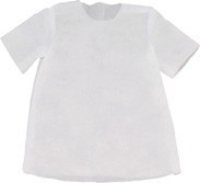 【ATC】衣装ベースシャツ小学校高学年〜中学生用白 2152