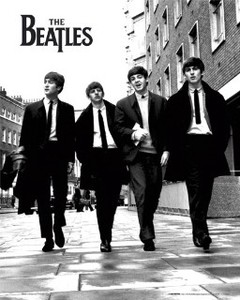 【価格改定】輸入■ミニポスター■400X500mm★The Beatles In LONDON