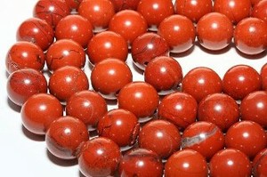 【丸ビーズ】レッドジャスパー 12mm 【天然石 パワーストーン】