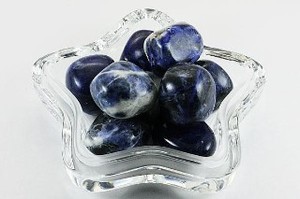 【天然石 置き石】タンブル型 (小) ソーダライト 1kg