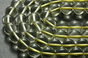 【丸ビーズ】レモンクォーツ 12mm【天然石 パワーストーン】