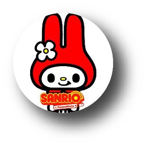 サンリオ　キャラクターXパンソンワークス缶バッジ/SAN-19 マイメロディ