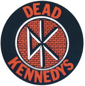 ステッカーNo,1043 DEAD　KENNEDYS輸入アメリカン雑貨　ミュージシャン
