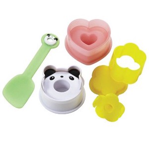 Cup Rice Ball type Set Petit Rice Scoop Attached