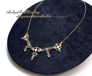 Rhinestone Necklace/Pendant Necklace Antique Jewelry
