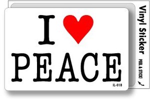018 I love PEACE