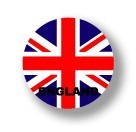 国旗缶バッジNO. CBFG-005　ENGLAND（イギリス）