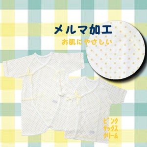 婴儿内衣 圆点 日本制造