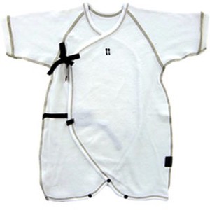 日本製 綿パイル コンビ肌着 50-60cm 新生児肌着