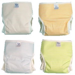 婴儿内衣 条纹 棉 2件每组 90cm 日本制造