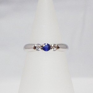 Silver 925 Made in Japan Natural stone Ring Sapphire