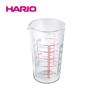 『HARIO』中から見えるメモリがポイント　メジャーカップ　500　CMJ-500 HARIO（ハリオ）