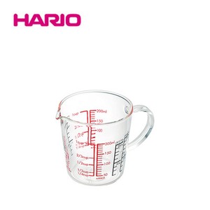 『HARIO』中から見えるメモリがポイント　メジャーカップ　ワイド　200　CMJW-200 HARIO（ハリオ）