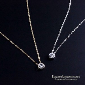 Cubic Zirconia Necklace/Pendant Necklace Long Simple Crystal