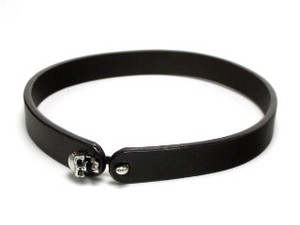 Leather Chain Brown Cattle Leather sliver