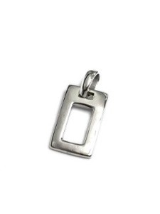 Silver Pendant sliver Pendant Perforated Simple