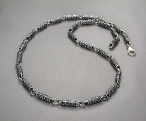素银链 项链 54cm