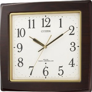 【特価品・5個セット】シチズン電波掛時計 ネムリーナアスカ 8MY455-006