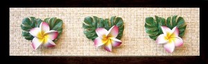 人気のハワイアン雑貨♪ ■Frangi Pani/BK/プルメリアピンク