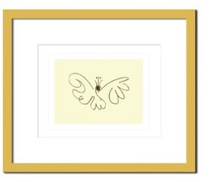 インテリアアート/Pablo, Picasso/Le papillon