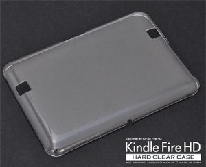 ＜タブレット用品＞Kindle Fire HD（キンドル）用ハードクリアケース