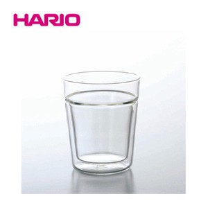 『HARIO』【日本製】260ml　二重グラス　ツインロックグラス　260ml HARIO（ハリオ）