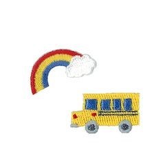 Admission Admission Going to School Mini Patch School Bus