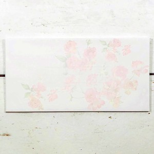 日本製　バラ 花柄 封筒
