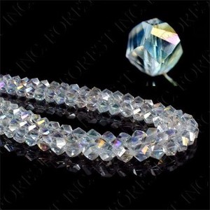 天然石材料/零件 能量石 彩虹 透明 水晶