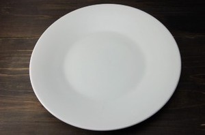 アリスホワイト 24cmミート皿[B品込み][日本製/美濃焼/洋食器]