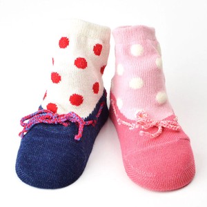 Kids' Socks Ballet Shoes Socks Kids Polka Dot Made in Japan