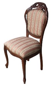 Dining Chair Stripe Fabric
