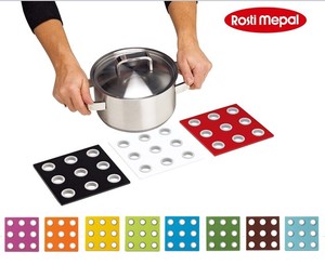 【 MEPAL ROSTI】 TRIVIT DOMINO pot stand with silicone rubber